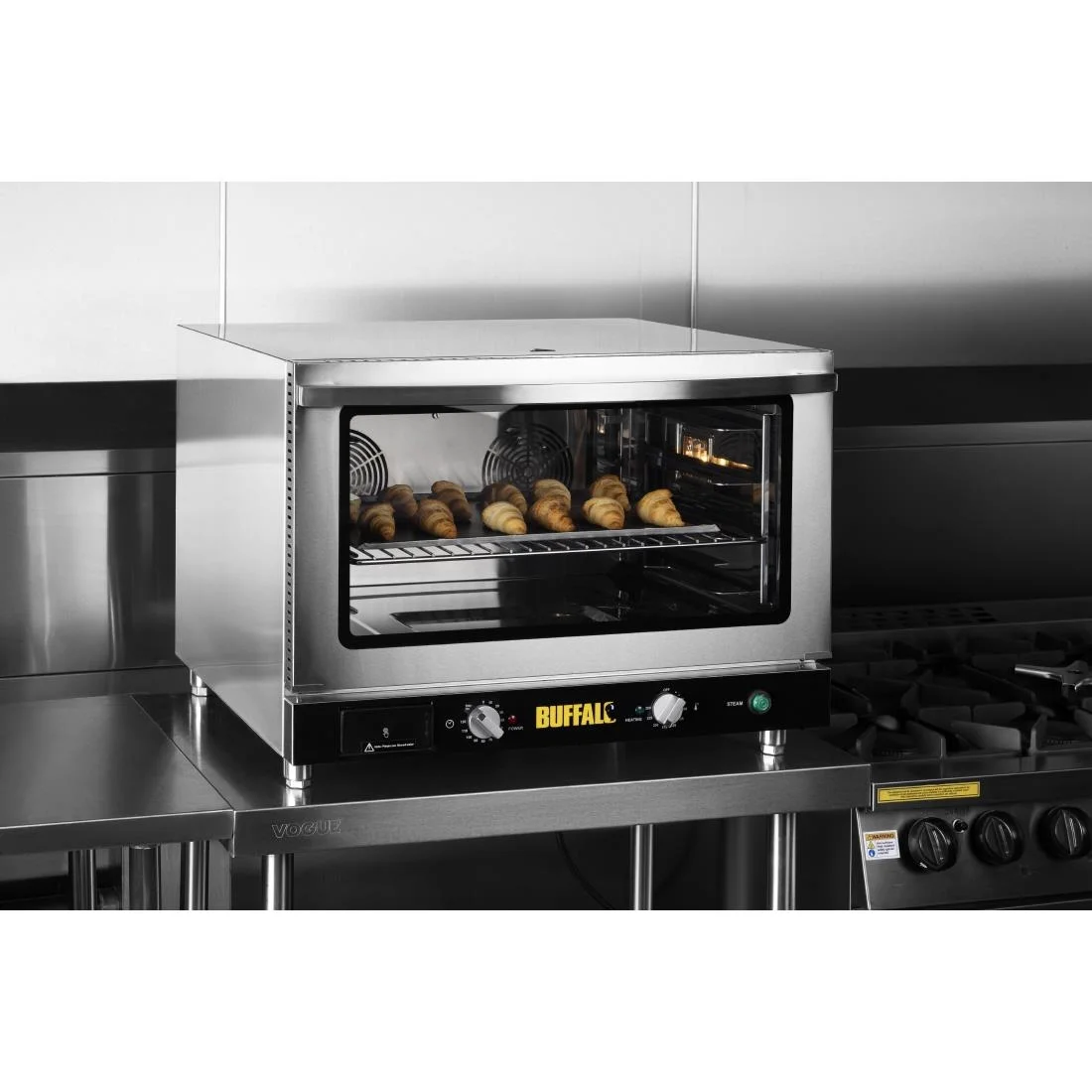 Buffalo Bakery Convection Oven with Steam 100Ltr - Image 8