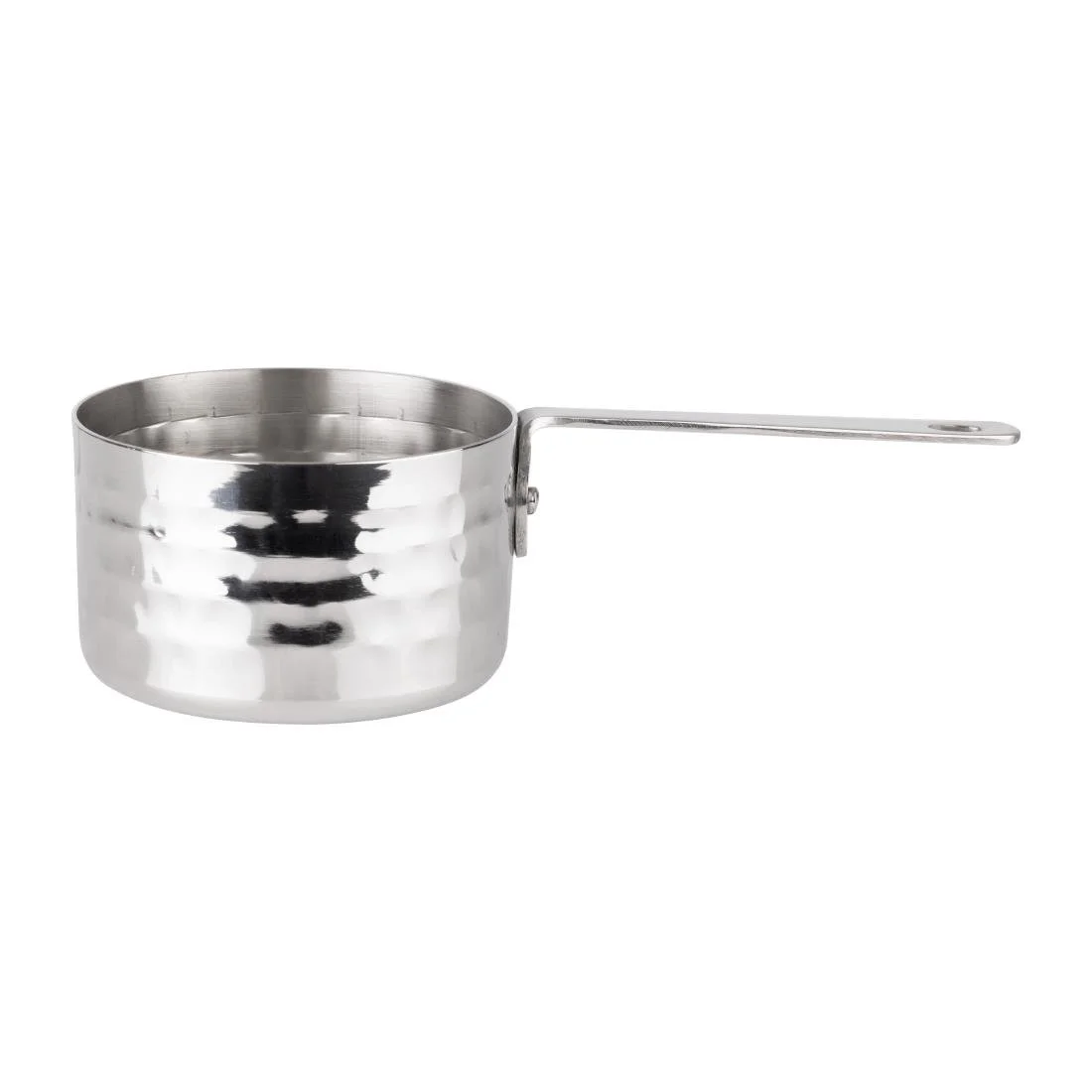 Olympia Table Presentation Mini Saucepan Hammered 70mm - Image 2