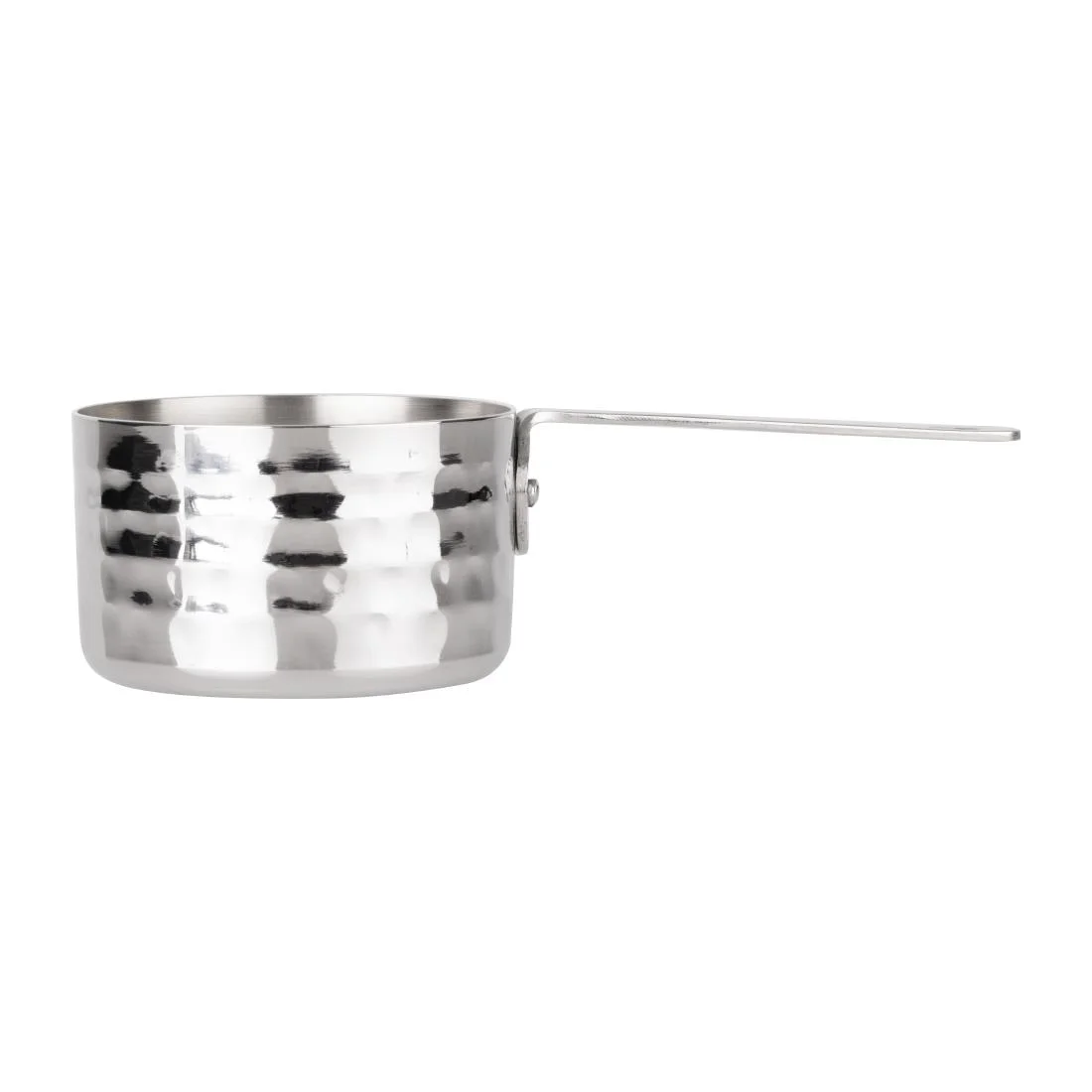 Olympia Table Presentation Mini Saucepan Hammered 70mm - Image 3
