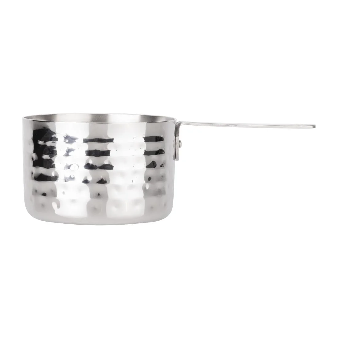 Olympia Table Presentation Mini Saucepan Hammered 90mm - Image 3