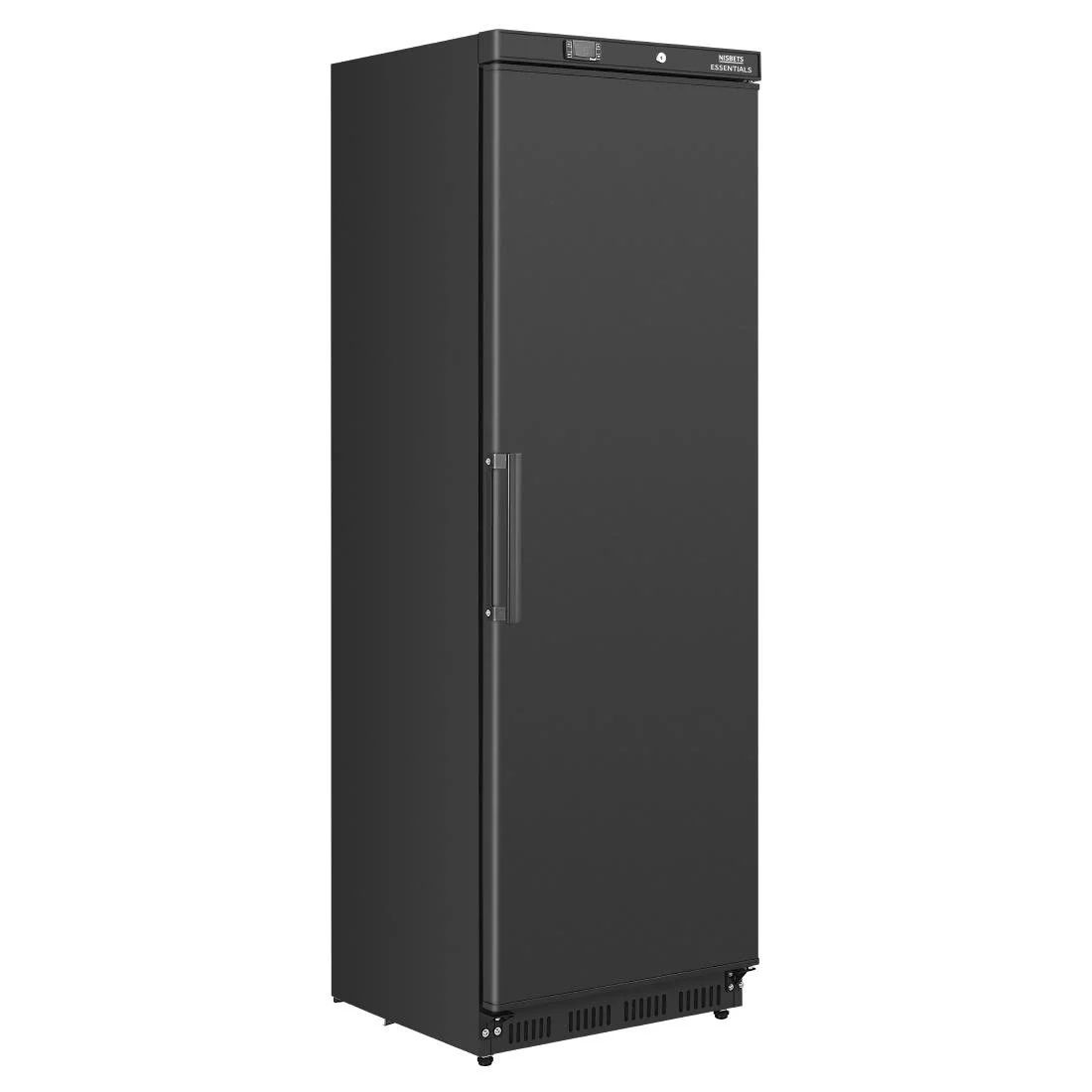 Nisbets Essentials Upright Refrigerator Black 400Ltr - Image 1