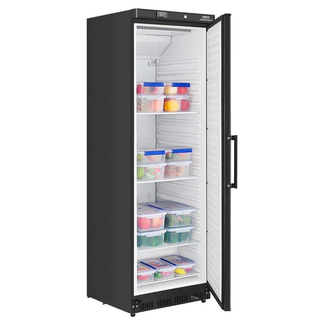 Nisbets Essentials Upright Refrigerator Black 400Ltr - Image 5