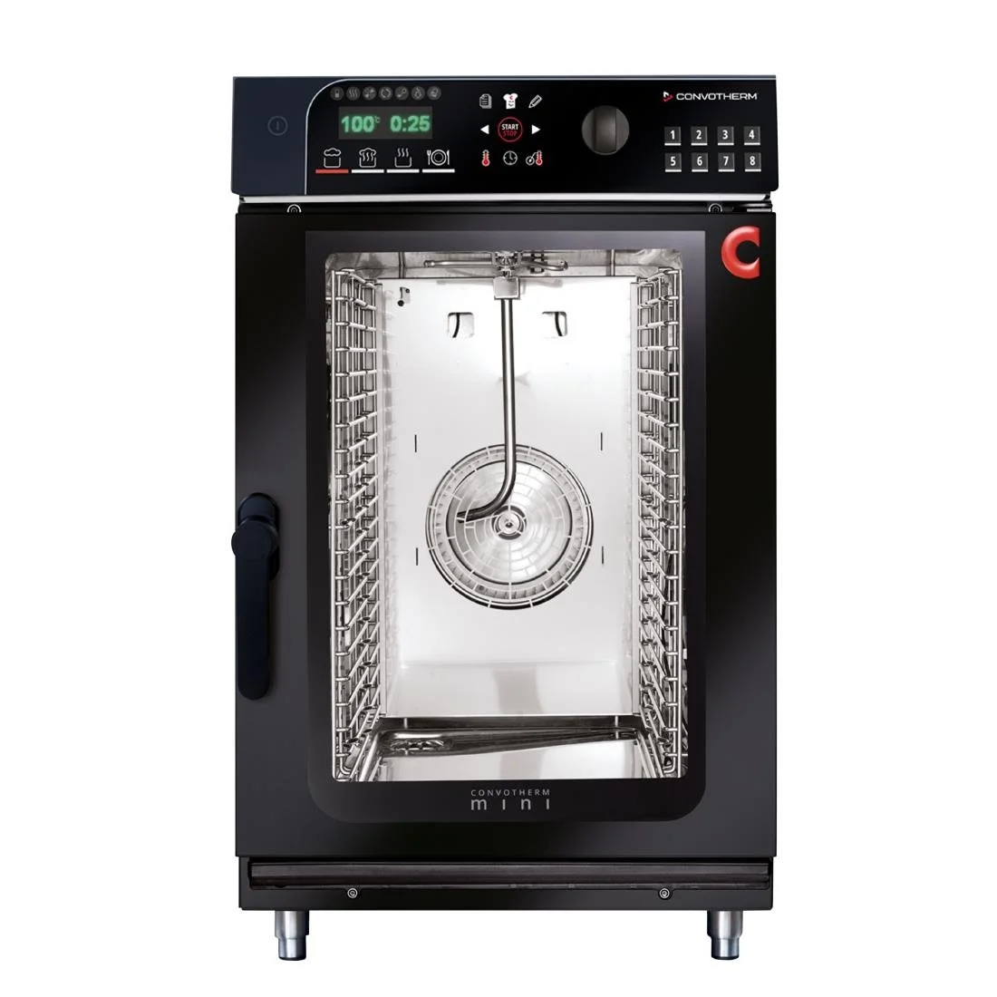Convotherm Mini Black Standard Electric Combi Oven Left Hinged Door 10.10 - Image 1