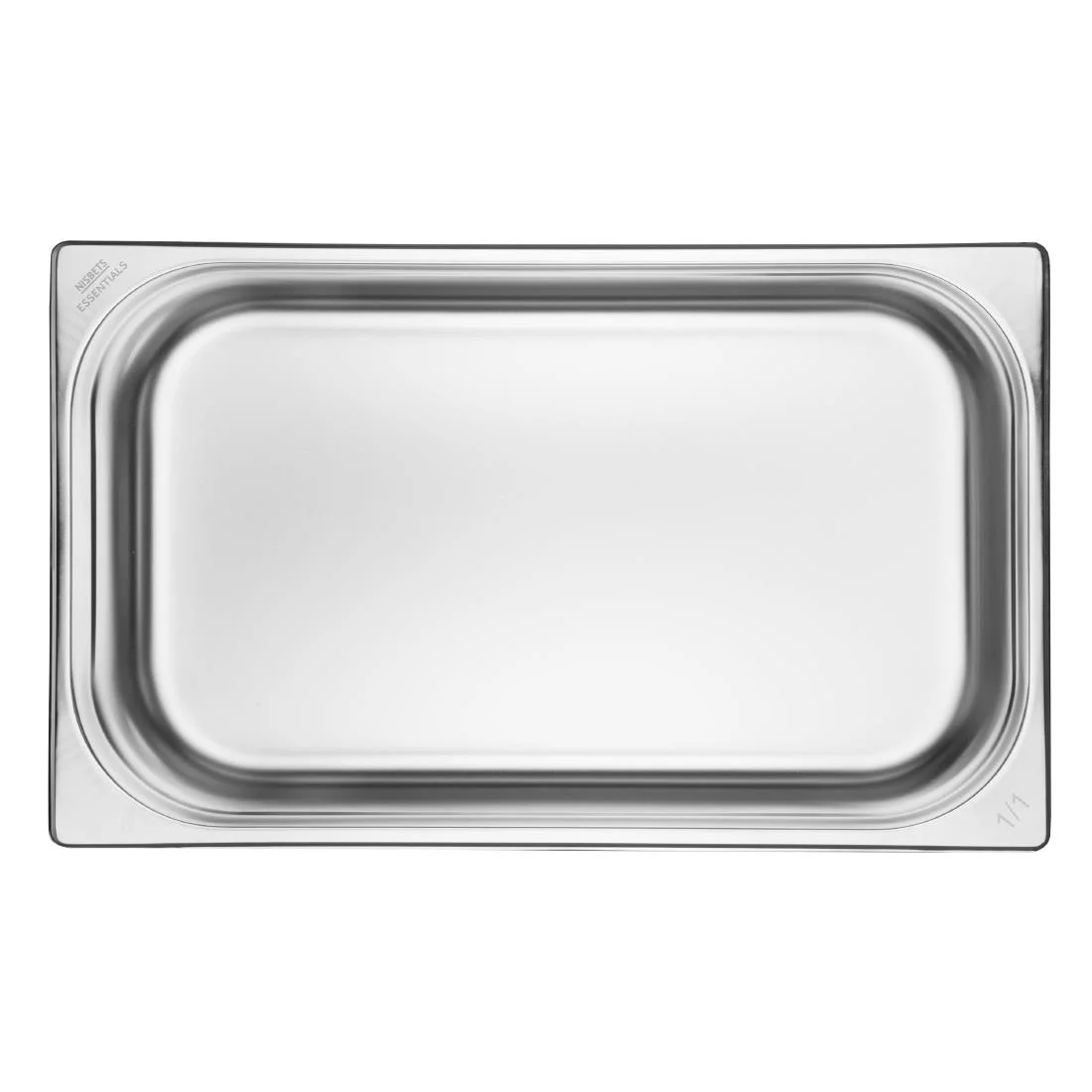 Nisbets Essentials Stainless Steel Gastronorm Tray 1/1 100mm ( 3 Pack) - Image 3