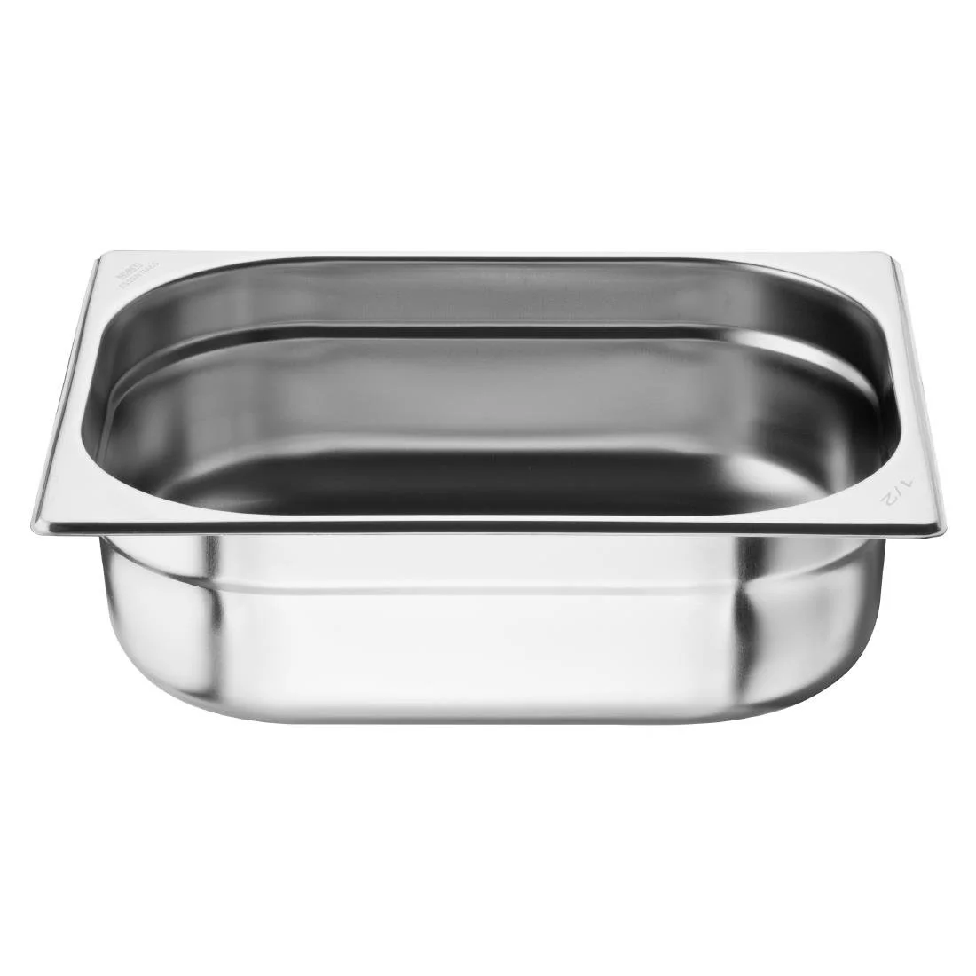 Nisbets Essentials Stainless Steel 1/2 Gastronorm Tray 100mm ( 3 Pack) - Image 2