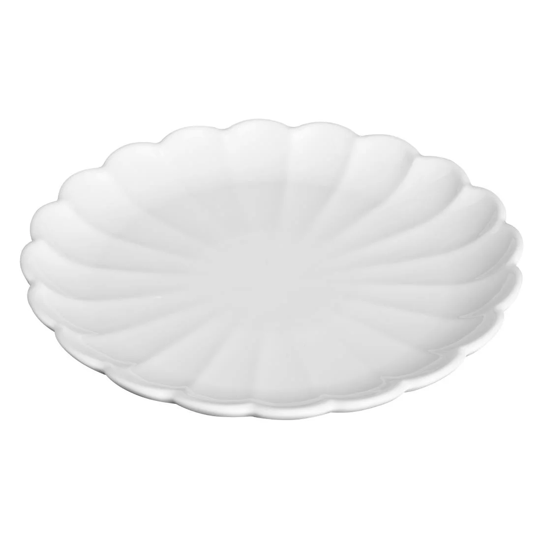 Olympia Bloom Scalloped Plates White 226mm (6 Pack) - Image 5