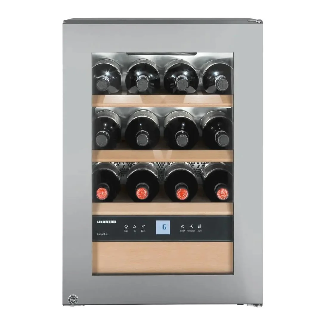 Liebherr WKES 653 Stainless Steel Undercounter Wine Cooler 48Ltr - Image 2