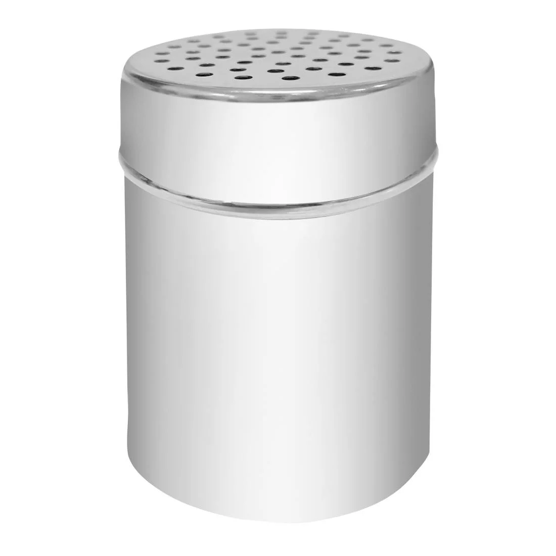 Nisbets Essentials 8oz Dredger with 3mm Holes - Image 1