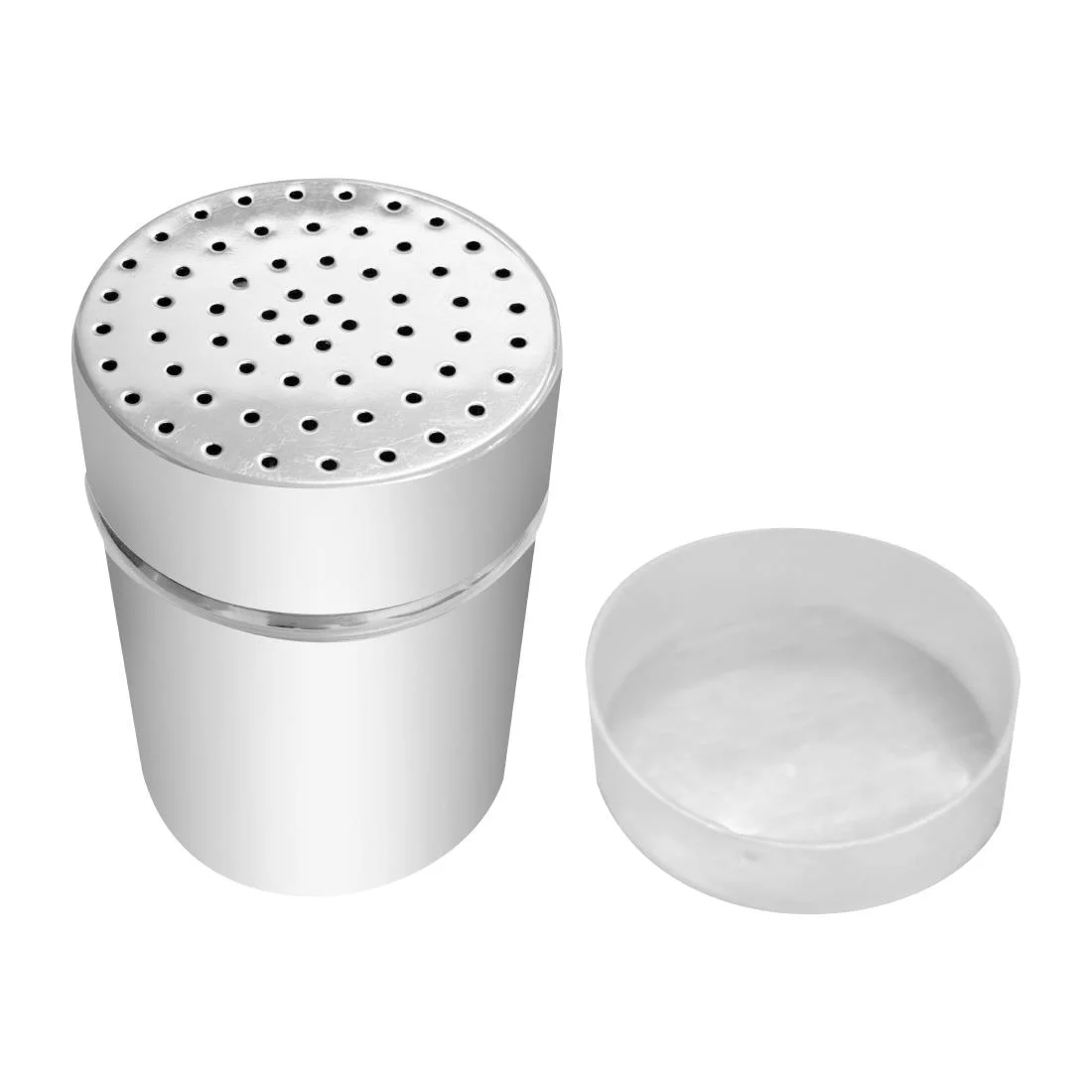 Nisbets Essentials 8oz Dredger with 1.5mm Holes - Image 3