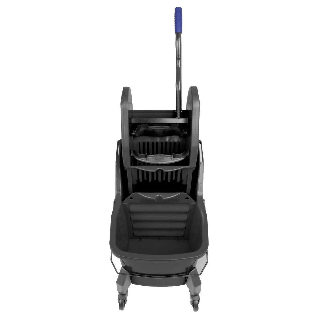 Jantex Two-Compartment Mop Bucket and Wringer Green 30Ltr - Image 5