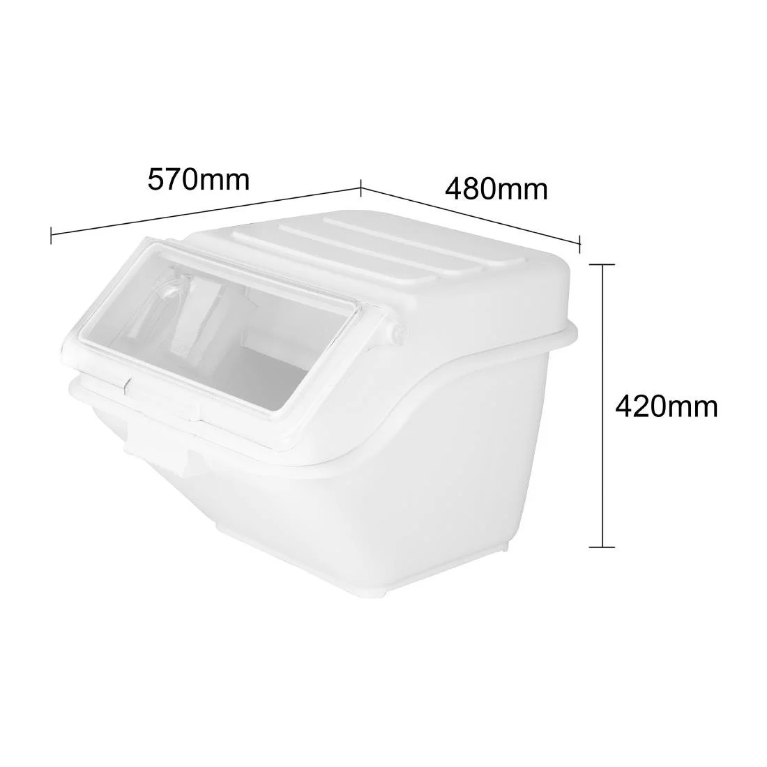 Vogue Ingredient Bin 38Ltr - Image 5