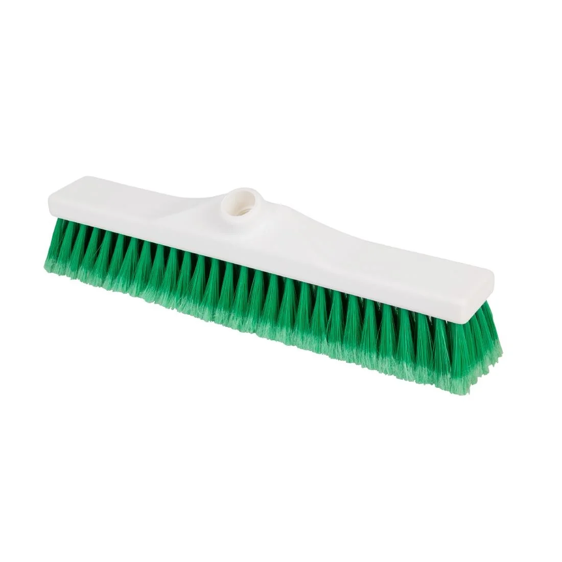Jantex Soft Hygiene Broom Head Green 400mm - Image 3