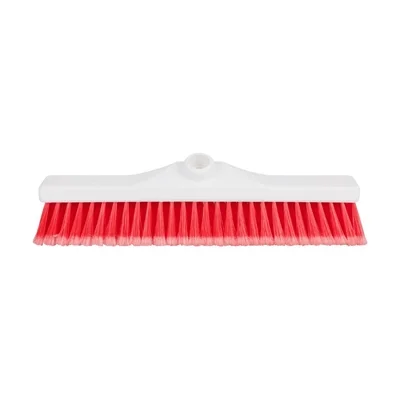 Jantex Soft Hygiene Broom Head Red 400mm - Image 4