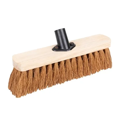 Jantex Soft Coco Wooden Broom Head 300mm - Image 2