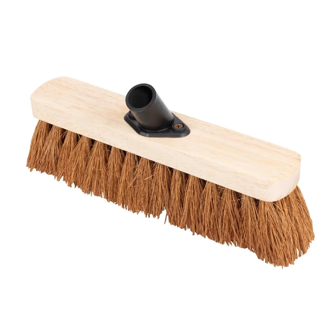 Jantex Soft Coco Wooden Broom Head 300mm - Image 3