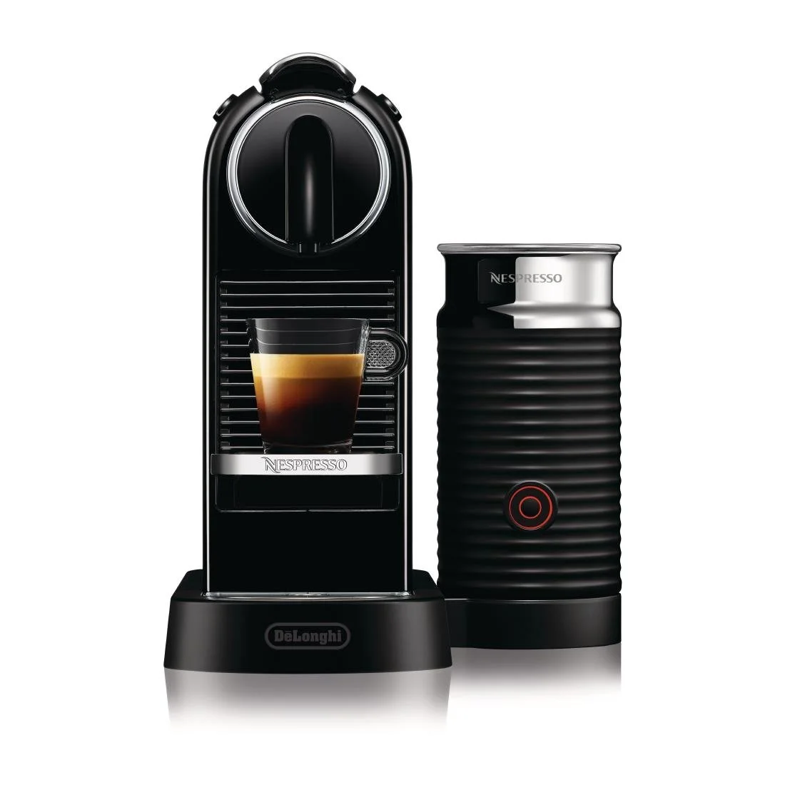 Nespresso CitiZ by De'Longhi & Aeroccino3 Milk Frother Black EN267.BAE - Image 3