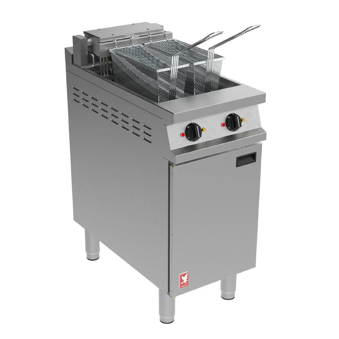 Falcon Dominator Plus Free Standing Electric Twin Filtration Fryer E3845F2
