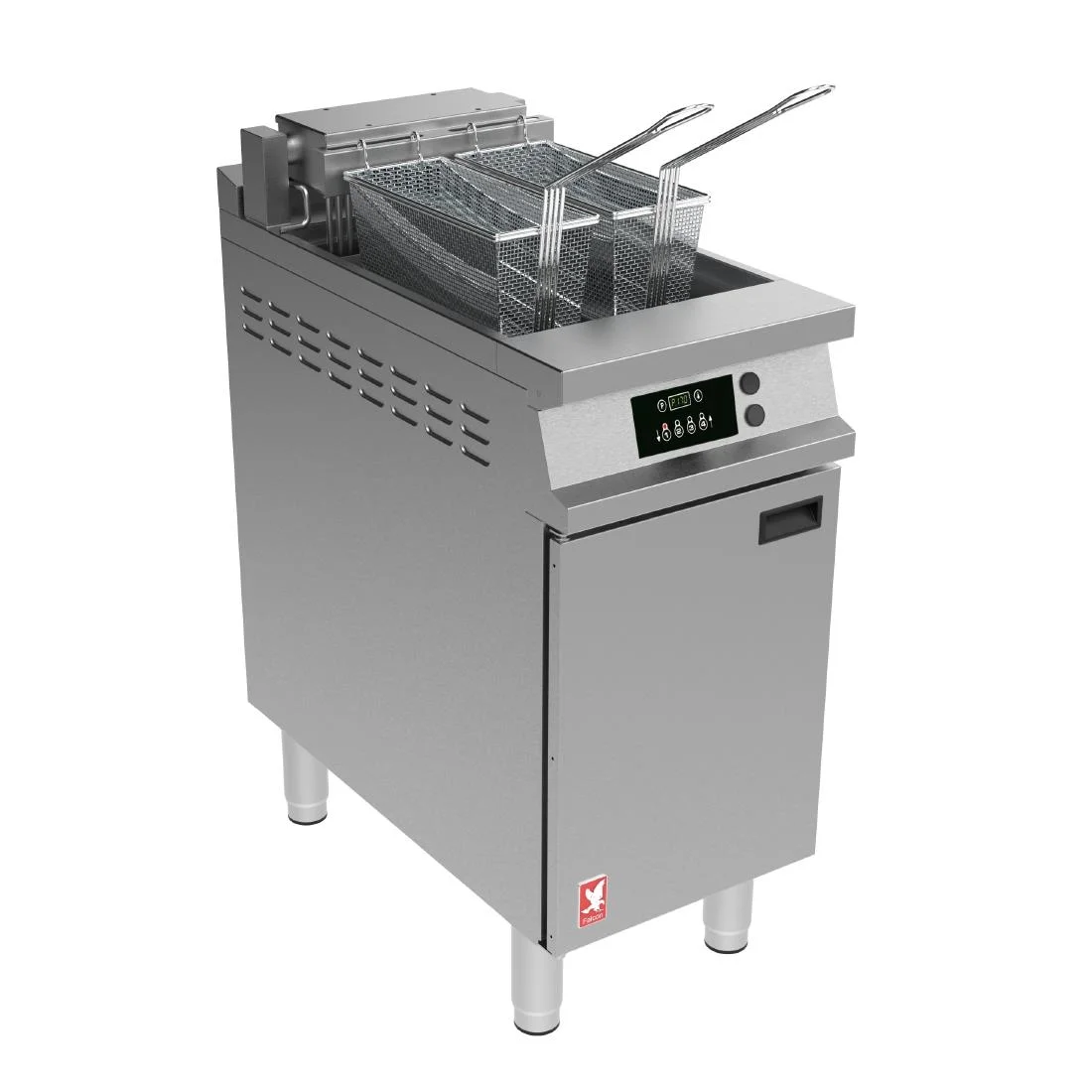 Falcon Dominator Plus Free Standing Programmable Electric Filtration Angel Fryer E3840FXP