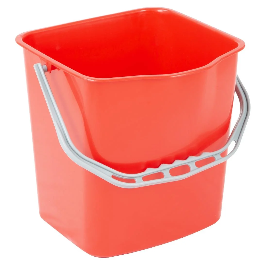 Jantex Mop Bucket & Wringer Set for Cleaning Trolley 2x 12Ltr - Image 4