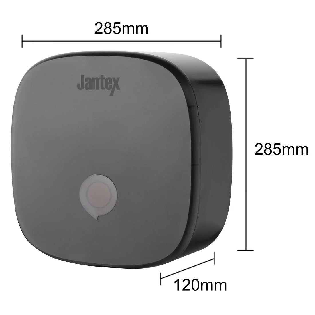 Jantex Jumbo Roll Dispenser Black - Image 8