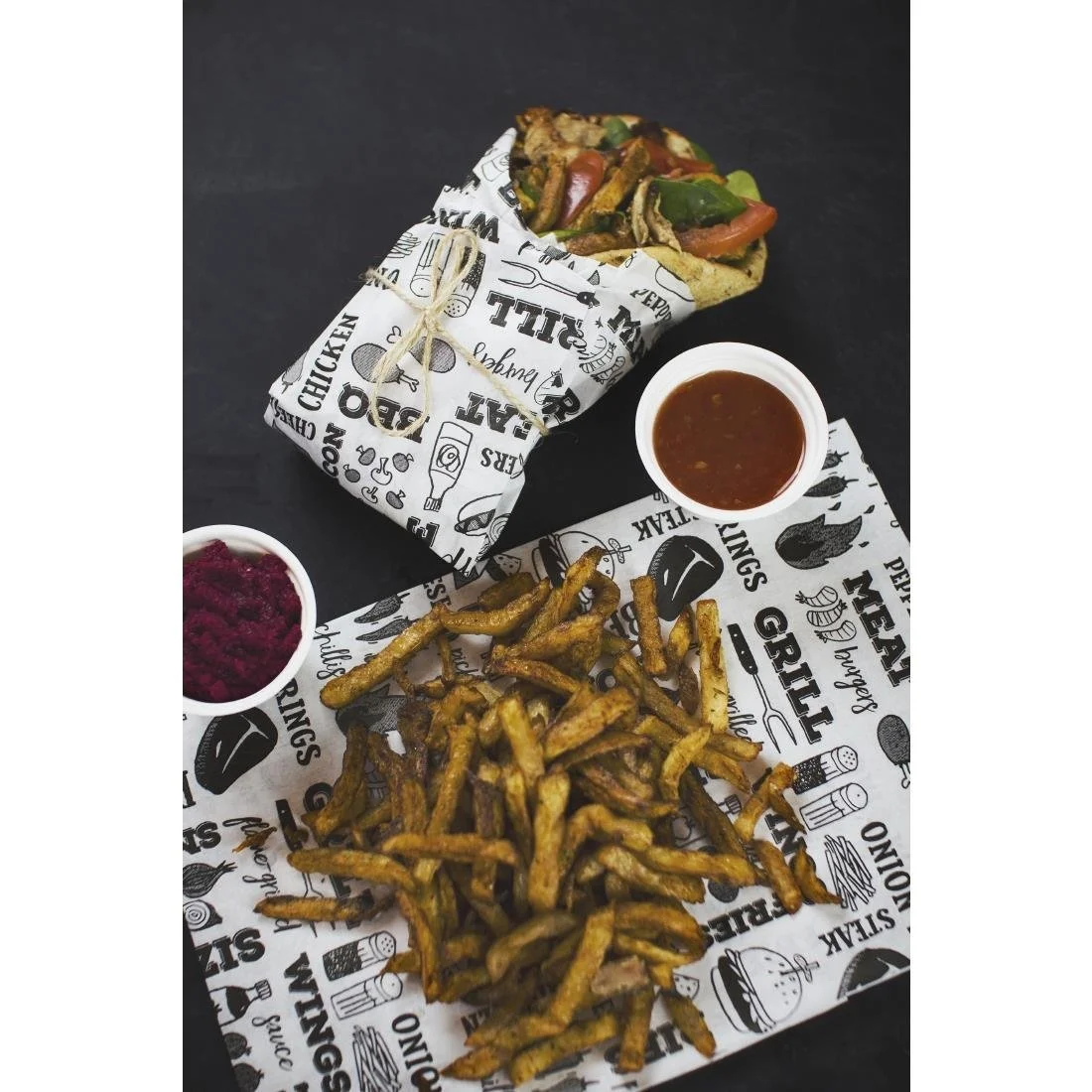 Vegware Greaseproof Sheets Grill 400x300mm (1000 Pack) - Image 2