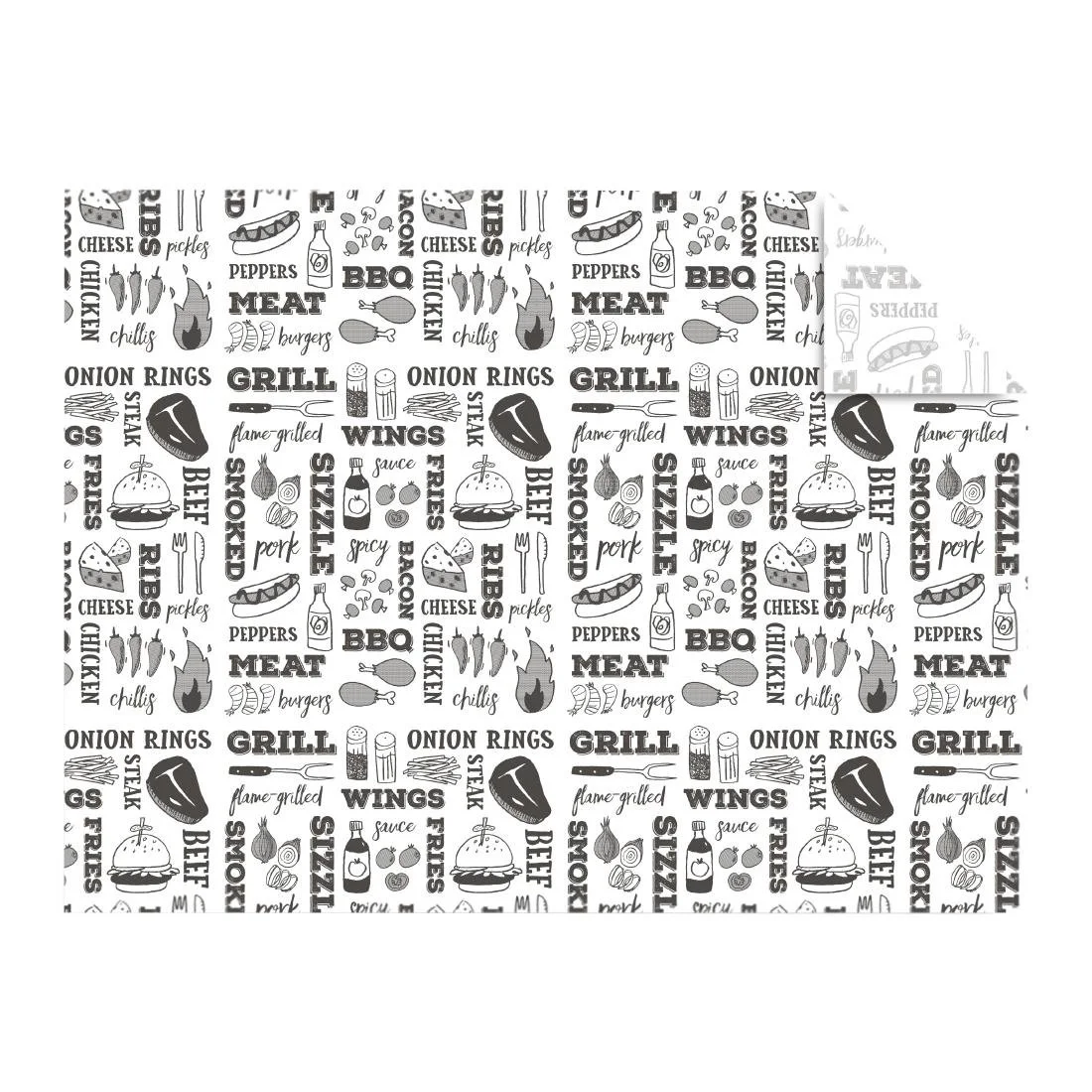 Vegware Greaseproof Sheets Grill 400x300mm (1000 Pack)