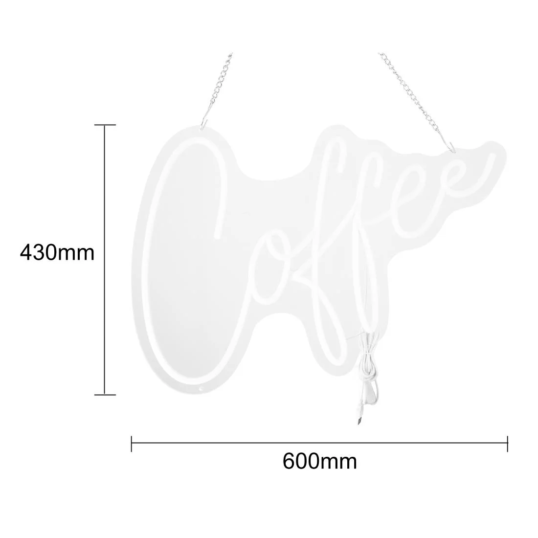 Bolero Neon Coffee Wall Sign Script - Image 6
