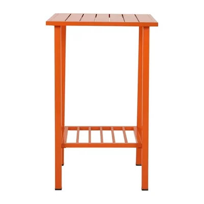 Bolero Spritz Bar Table Vibrant Orange - Image 1