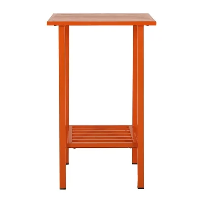 Bolero Spritz Bar Table Vibrant Orange - Image 2