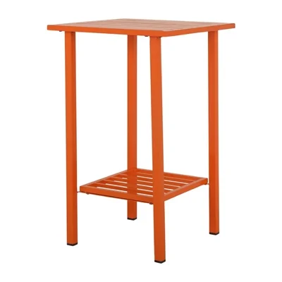 Bolero Spritz Bar Table Vibrant Orange - Image 3