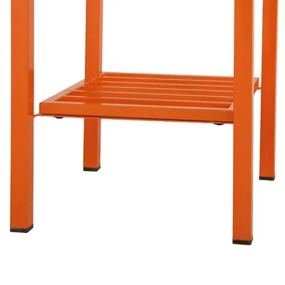 Bolero Spritz Bar Table Vibrant Orange - Image 4