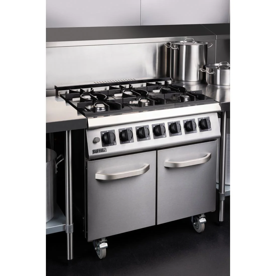 Buffalo 700 Series Gas Range Cooker - Image 2