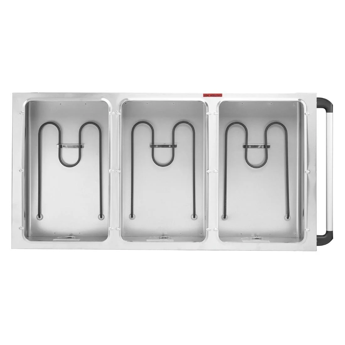 Buffalo Mobile Bain Marie Trolley 3x 1/1GN - Image 3