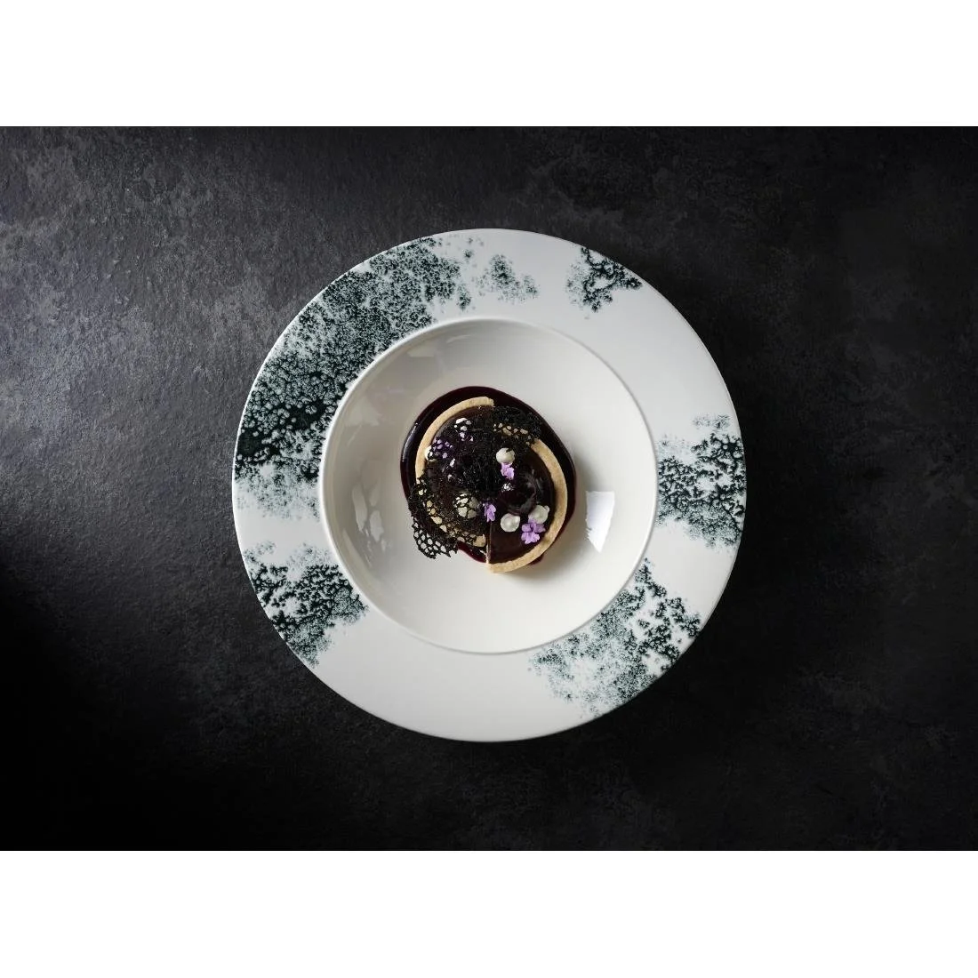 Churchill Alchemy Ambience Standard Rim Bowls Smoke Black 280mm (6 Pack) - Image 7