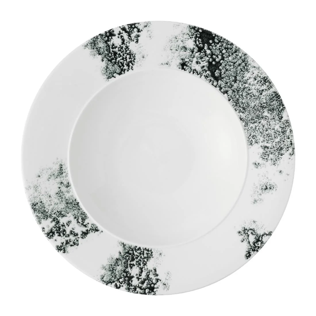 Churchill Alchemy Ambience Standard Rim Bowls Smoke Black 280mm (6 Pack)