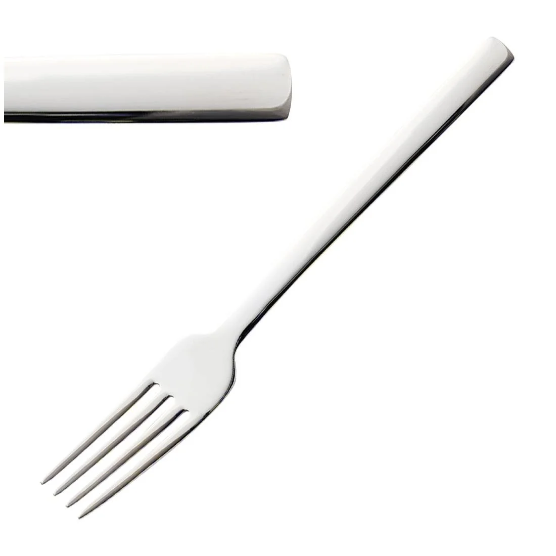 Churchill Linear Cutlery Dessert Forks (12 Pack) - Image 1