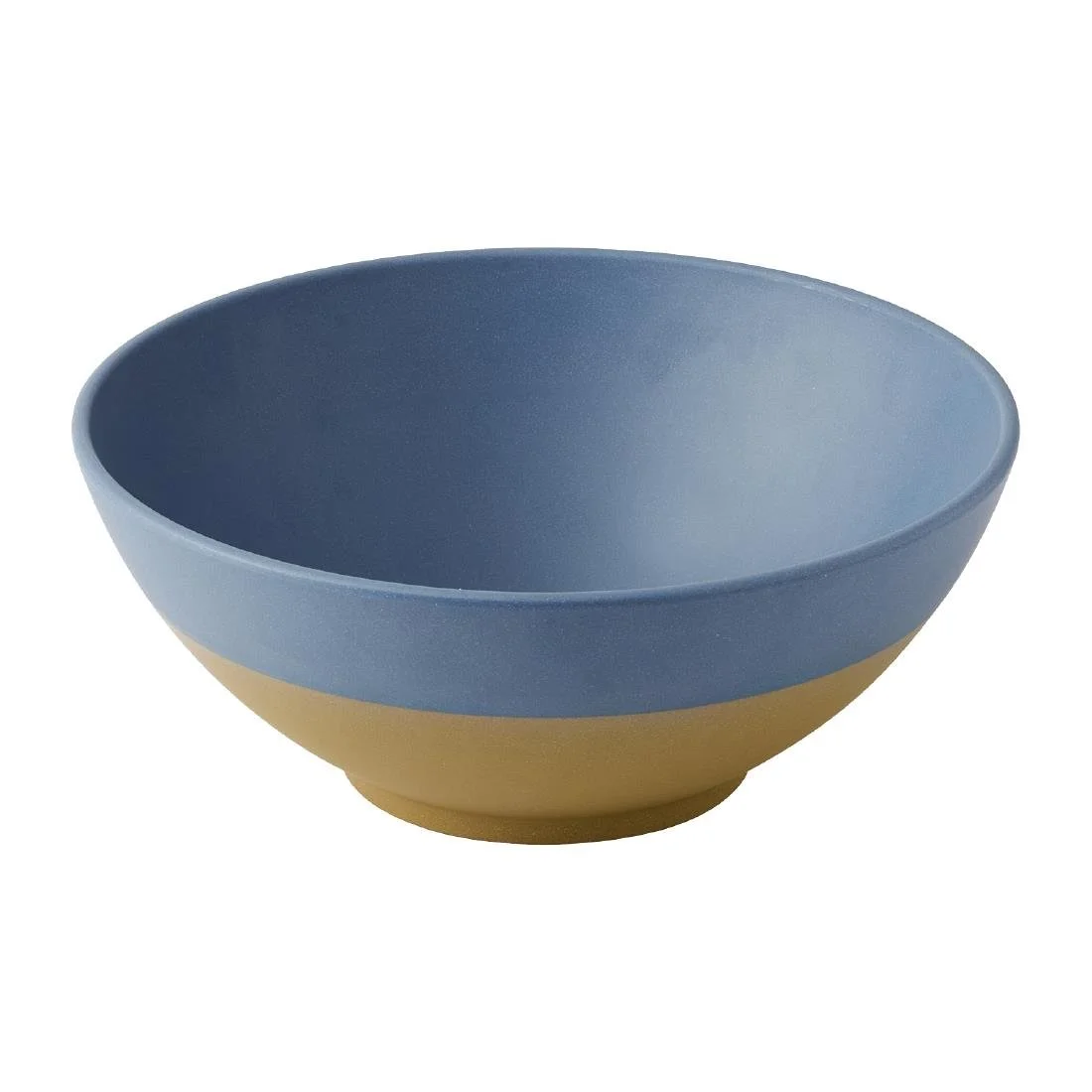 Churchill Emerge Melamine Oslo Blue Deep Serving Bowls 285mm (4 Pack) - Image 1