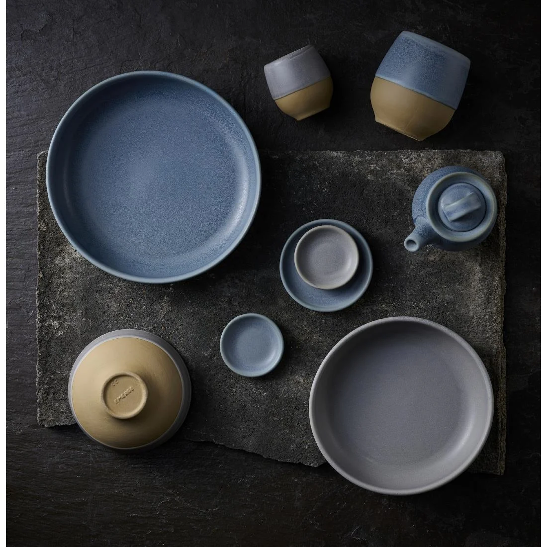 Churchill Emerge Melamine Oslo Blue Deep Serving Bowls 285mm (4 Pack) - Image 12