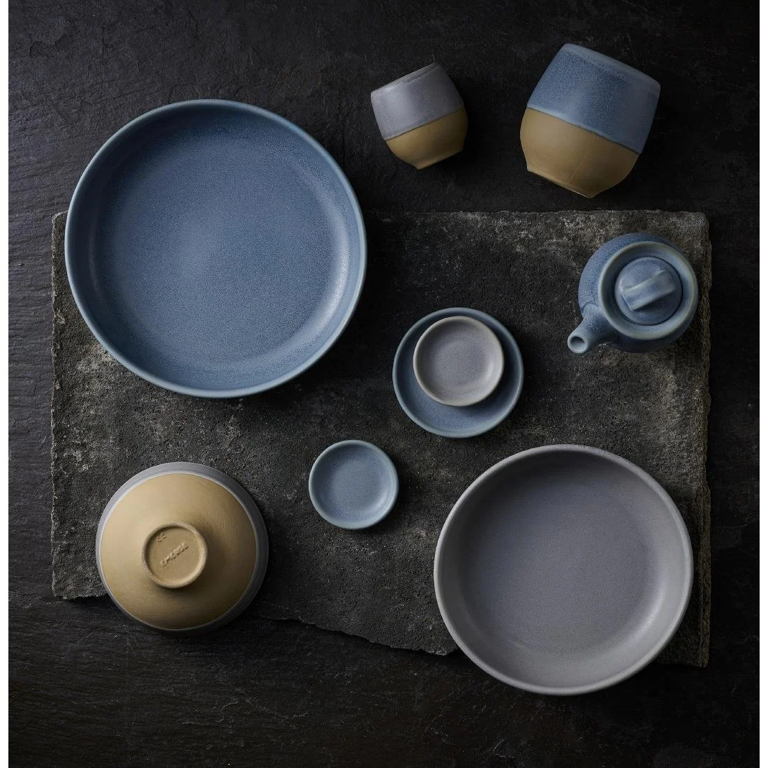 Churchill Emerge Melamine Oslo Blue Deep Serving Bowls 285mm (4 Pack) - Image 12