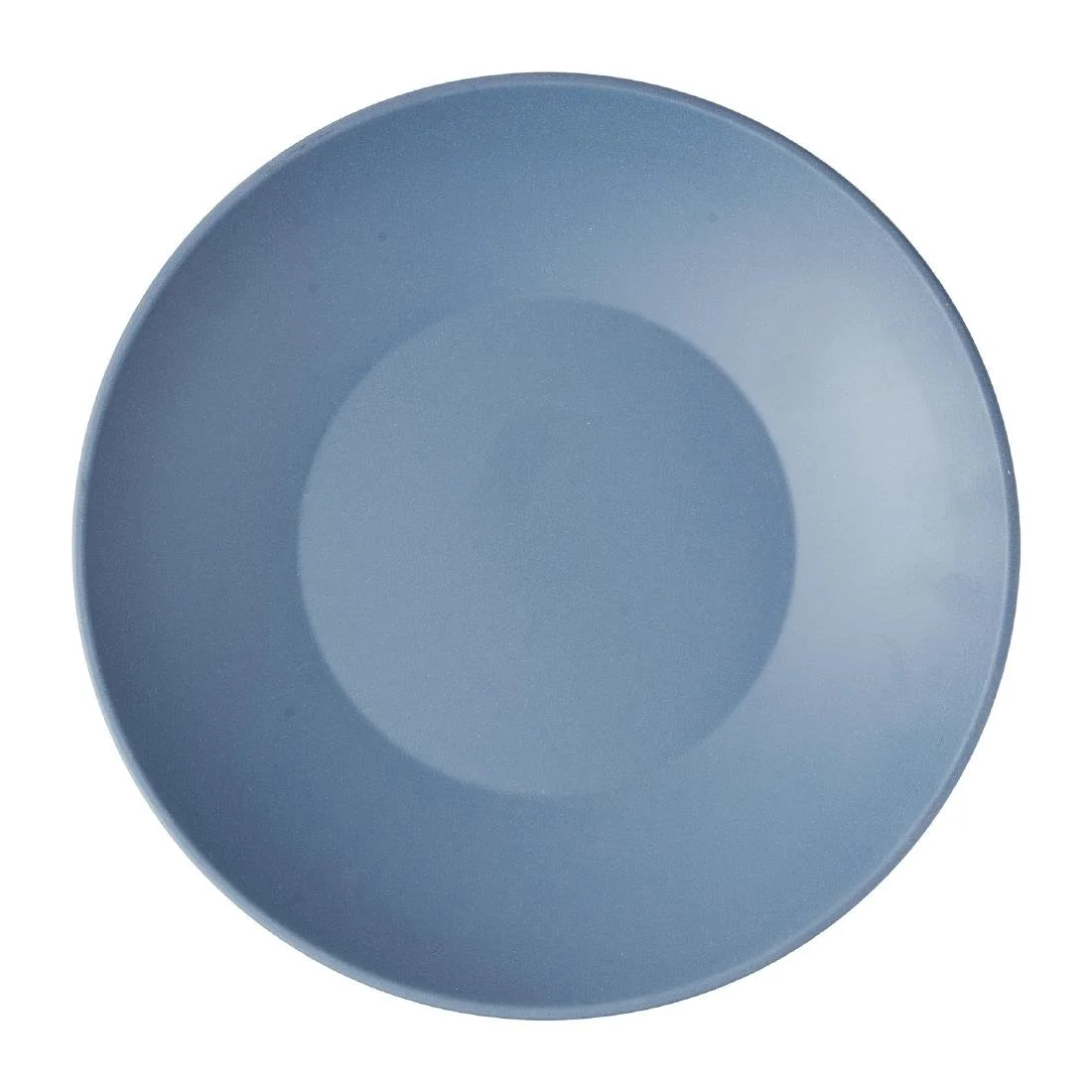 Churchill Emerge Melamine Oslo Blue Shallow Serving Bowls 360mm (2 Pack) - Image 2