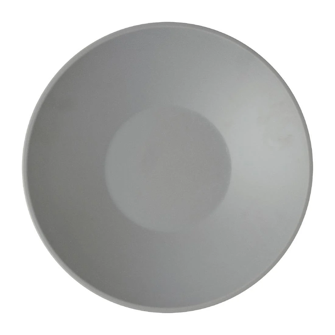 Churchill Emerge Melamine Seattle Grey Shallow Serving Bowls 300mm (4 Pack) - Image 2