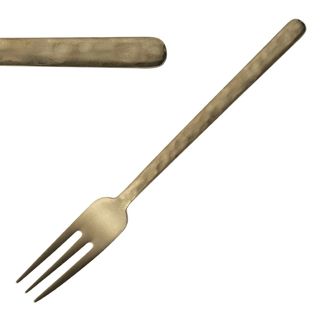 Comas Kodai Vintage Gold 3-Prong Table Forks (12 Pack)