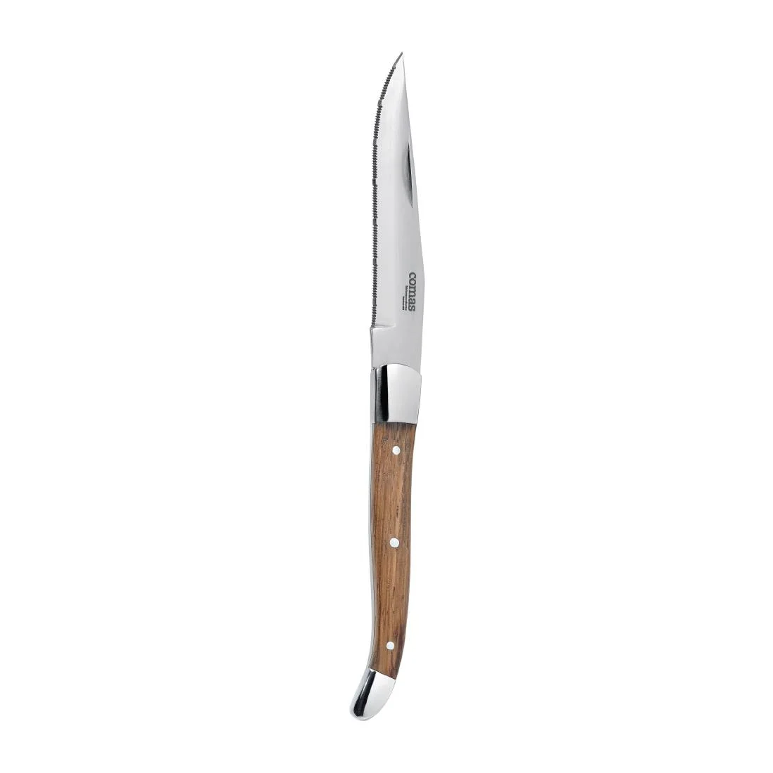Comas Alps Pakka Wood Steak Knives (6 Pack)