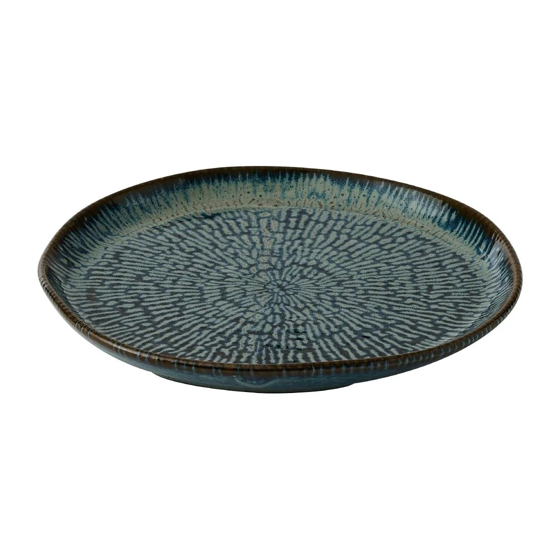 Churchill Envisage Cascade Sapphire Blue Natural Plates 215mm (6 Pack) - Image 5