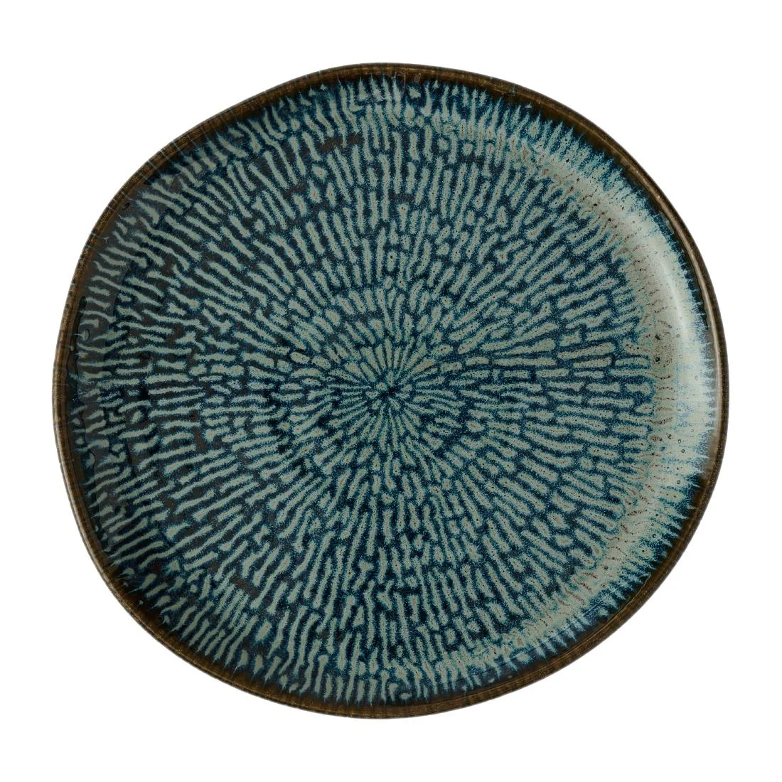 Churchill Envisage Cascade Sapphire Blue Natural Plates 215mm (6 Pack)