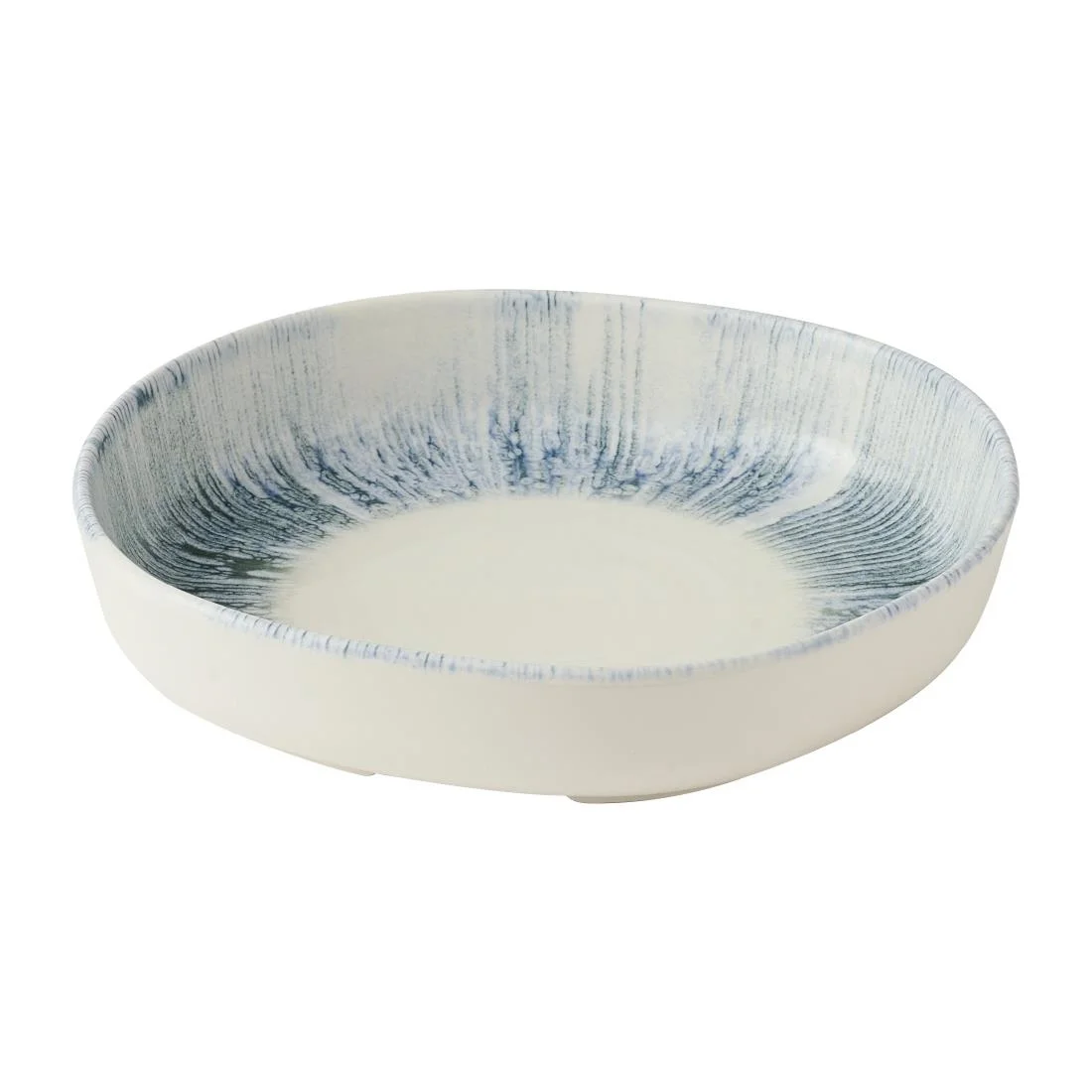 Churchill Lyra Blue Organic Walled Bowls 230mm (6 Pack)