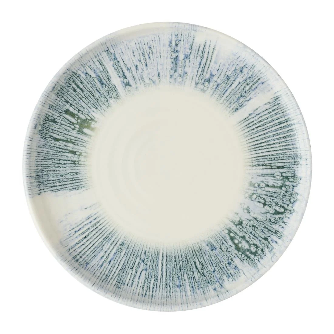 Churchill Lyra Blue Walled Plates 210mm (6 Pack)