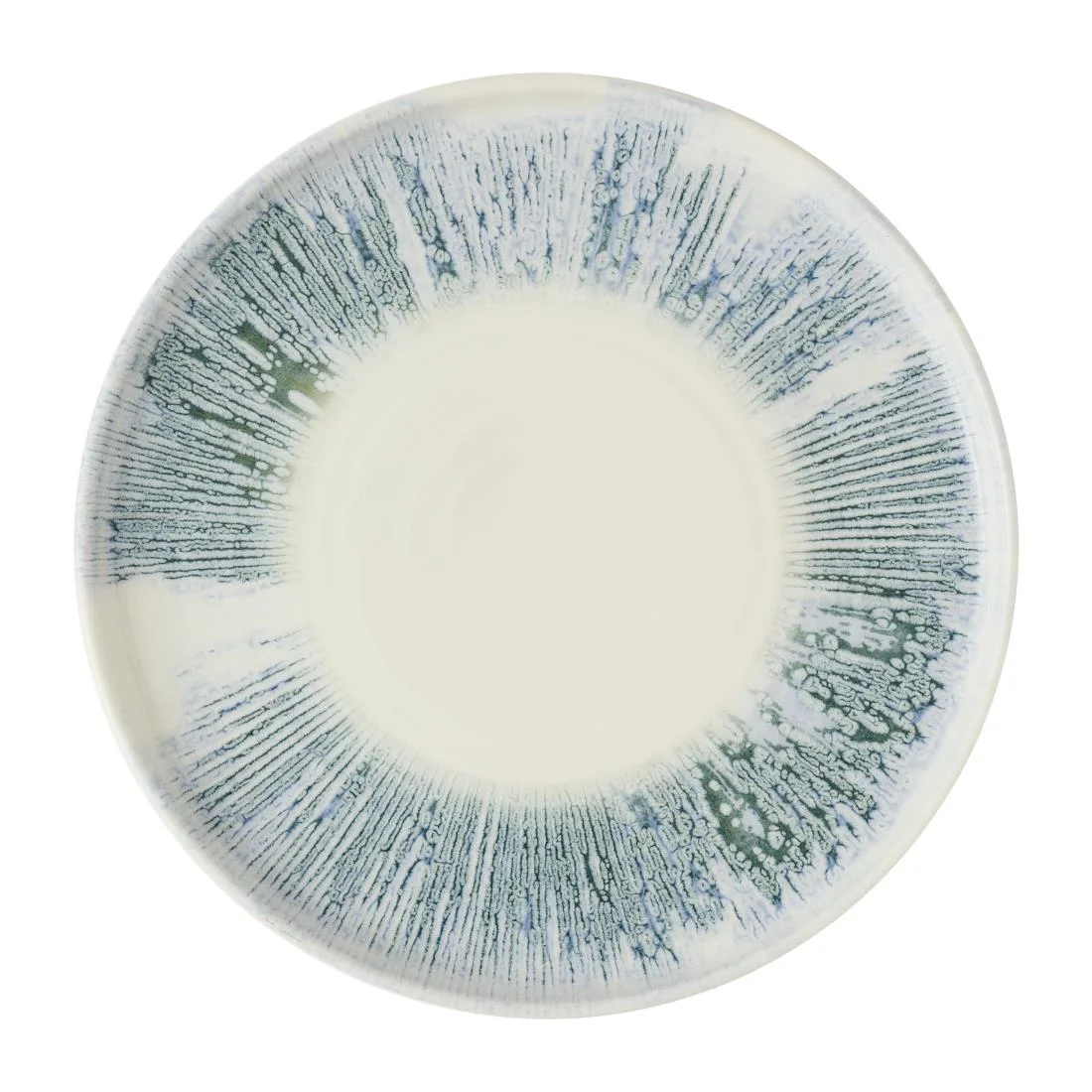 Churchill Lyra Blue Walled Plates 260mm (6 Pack)