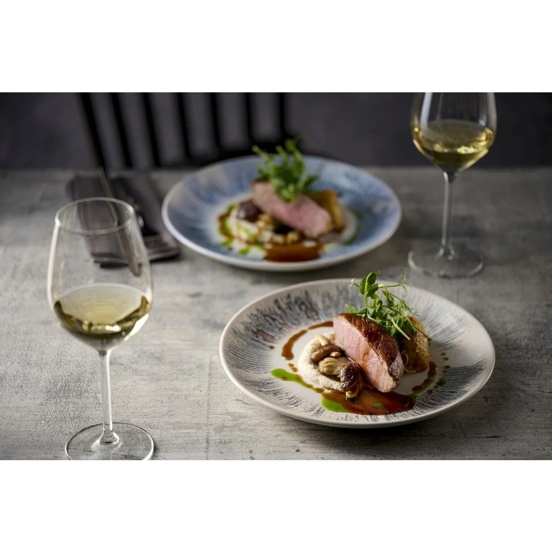 Churchill Lyra Pink Evolve Coupe Bowls 248mm (12 Pack) - Image 2