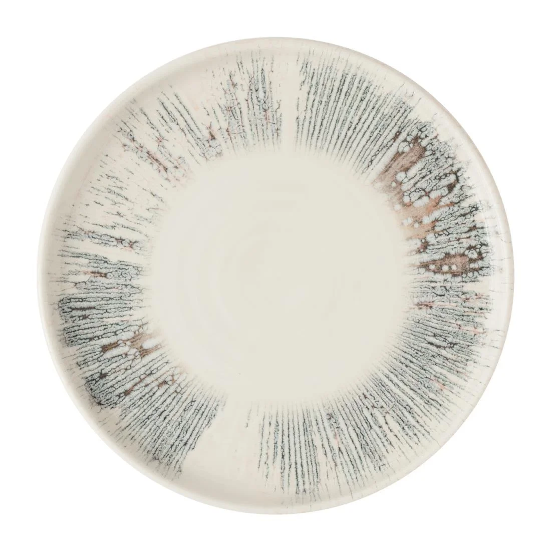 Churchill Lyra Pink Walled Plates 210mm (6 Pack)